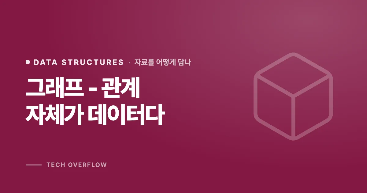 그래프 - 관계 자체가 데이터다