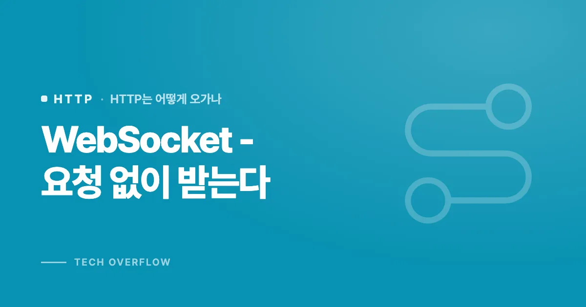WebSocket - 요청 없이 받는다